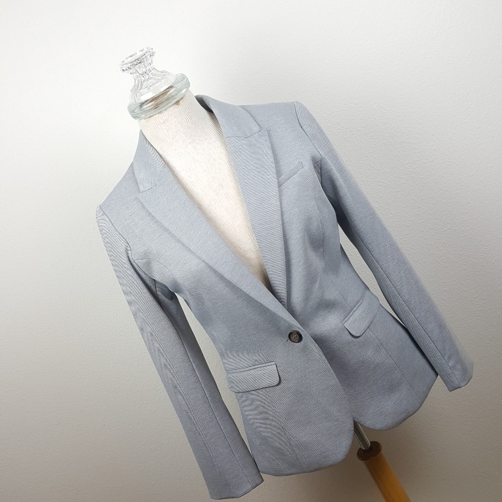 NWT H&M Grey Fitted Blazer